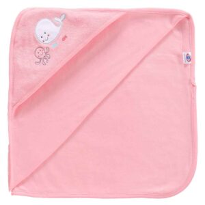 Hooded Towel Whale Patch