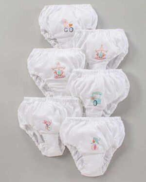 Sunshine Enterprises Zero Baby Girl Panties, 100% Cotton